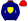 Navy Blue Yellow Shield Red Collar & Cap