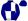 Dark Blue White Quarters