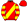 Red Yellow Sash Hooped Sleeves