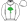 White Black Seams Green Tree