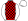 Red & Black Checks White Sleeves & Cap