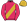 Cerise Gold Sash & Cap