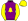 Purple Yellow Bell Sleeves & Cap