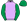 Mauve & Hot Pink Diagonal Stripes Emerald Green Sleeves & Cap