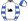 White Black Swan Royal Blue Hooped Sleeves Royal Blue & White Quartered Cap