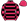 Cerise Black Hoops Checked Sleeves