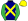 Navy Blue Yellow Crossed Sashes Green Sleeves Yellow Cap