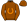 Brown Tangerine Horseshoe & Head Seams Sleeves Horseshoe Cap