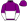 Purple & White Halves Purple Cap
