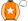 Orange White Star Striped Sleeves White Cap