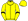 Yellow Black Seams Chevron Sleeves