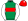 Emerald Green Red Band White Sleeves & Spot Cap