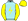 Pale Blue Yellow Lightning Bolt Sleeves & Cap