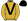 Gold Black V & Cap