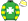 Green White Maltese Cross Yellow Hooped Sleeves & Cap