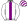 White Purple Stripe Striped Cap
