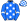 Blue White Stars Chevron Sleeves Checked Cap