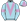 Light Blue Lilac Vee & Armbands Quartered Cap
