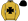 Gold Black Maltese Cross & Cap
