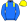 Blue Yellow Epaulettes & Cap