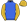 Royal Blue Gold Sleeves & Cap