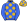 Royal Blue Gold Spots Gold With Royal Blue Spots Sleeves & Cap