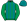 Emerald Green Teal Stripes & Cap