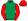 Emerald Green Red Sleeves & Cap