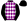 Purple & White Diamonds Black Sleeves & Cap