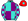Turquoise Purple Quarters Checked Sleeves Red Cap Turquoise Star