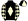 Black Cream Diamond Double H Diamonds Sleeves Quartered Cap
