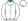 White Teal Seams