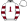 White Burgundy Obelisk Hooped Sleeves White Cap