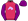 Cerise Mauve Horse Head Purple Sleeves & Cap