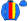 Blue Yellow & Red Horizontal Thirds Blue Sleeves & Cap