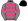Grey Pink Hoops & Armbands Black Cap