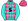 Turquoise Soft Pink Checked Diamonds Soft Pink Cap