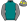 Teal Grey Sleeves Yellow Shamrock Yellow Shamrocks Cap