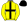 Yellow Black Cross & Cap