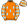 Orange Light Blue Five Diamonds Diamonds Sleeves & Cap