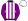 Purple & White Stripes White Cap