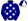 Dark Blue White Stars Quartered Cap