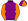 Purple & Orange Quarters Orange Sleeves Quartered Cap