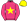 Pink Yellow Star & Cap