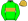Lime Gold Band & Cap