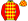 Yellow Red Diamonds & Sleeves Checked Cap