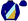 Navy Blue Gold Diagonal Halves Pale Blue Sash