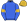 Royal Blue Gold Armbands & Cap