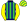 Dark Blue Green Stripes Yellow Sleeves Yellow & Green Striped Cap