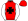 Red Black Maltese Cross White Sleeves